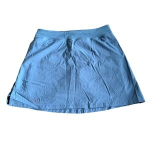 Arcteryx Womens Skort Blue Green Athletic Hiking Skirt XS Gorpcore Athleisure